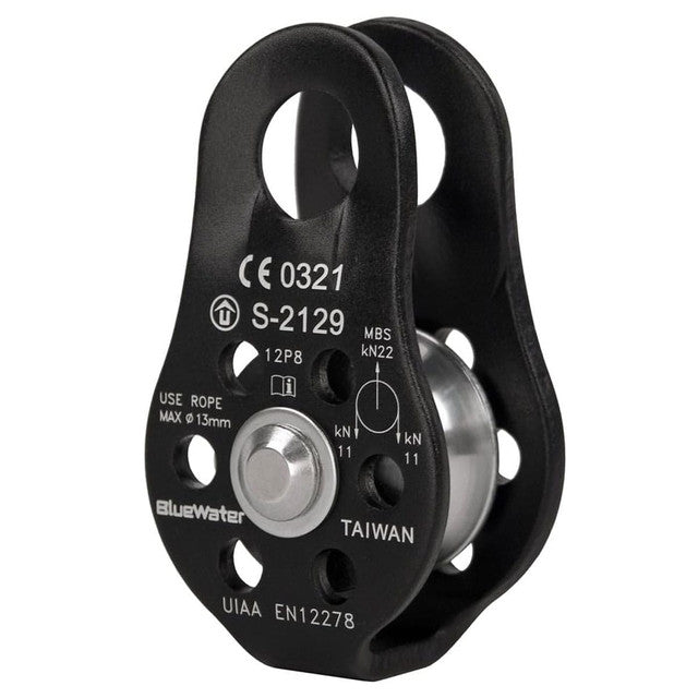 BLUEWATER ROPES Black Micro Pulley (610116)