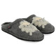 HAFLINGER Lamby Gray Slippers (313101-4)