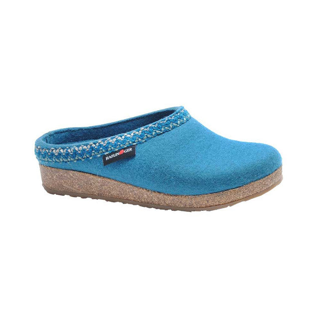 HAFLINGER Unisex Grizzly Zig Zag Arch Support Wool Clogs (711053)