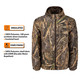 DRAKE MST Synthetic Down Hooded Jacket (DW4060)